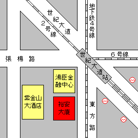 上海事務所地図